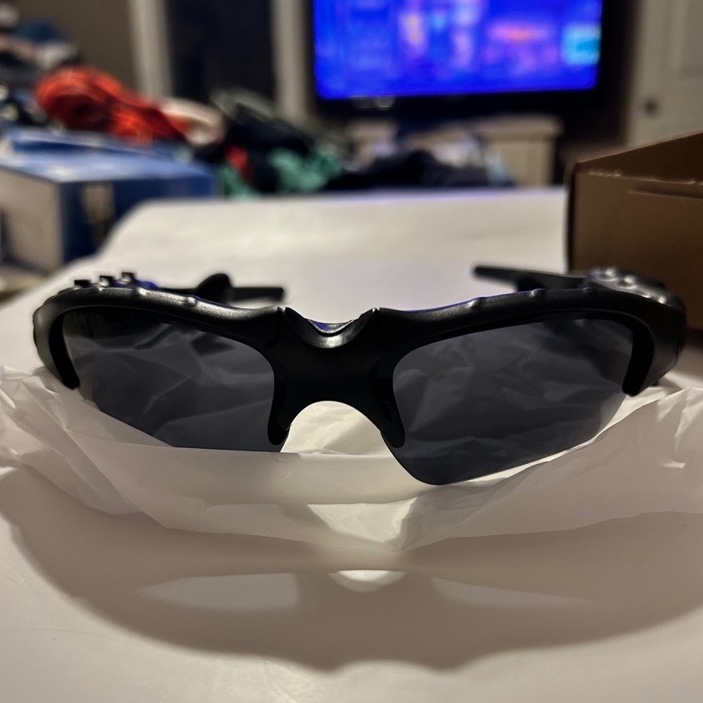 SG-Black-2 Bluetooth Smart Sunglasses Wireless Sport Headset Guy Gift Preppy